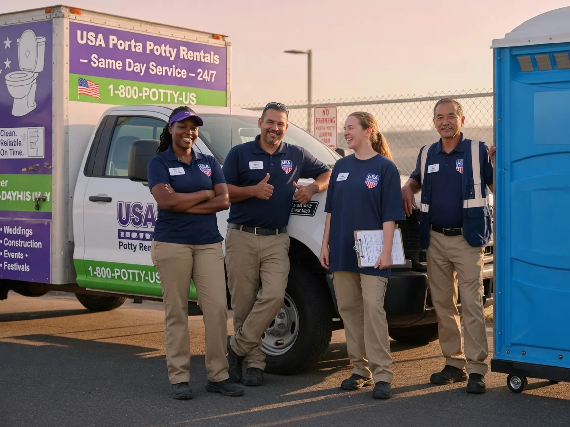 Porta Potty Rental company in Van Dyne, WI