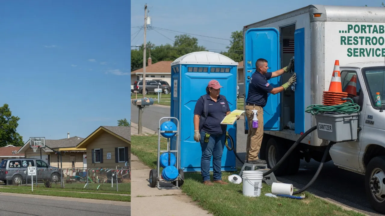 Portable Toilet Rental in Van Dyne, WI near me
